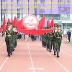 Die Eröffnung des 7. Leichtathletik -Treffens des Zunyi Vocational College und die Eröffnung der 5. Fakultätsfitnessspiele
